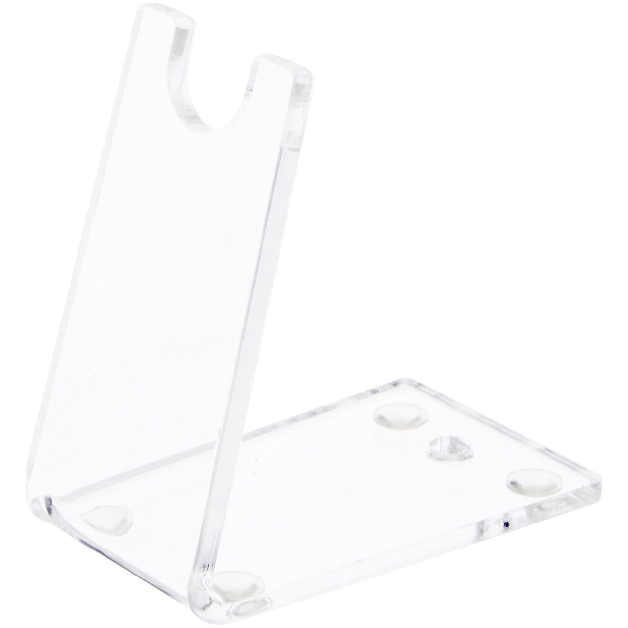Plymor Clear Acrylic 1 Pen Display Holder, 2.5" H x 1.5" W x 2.5" D